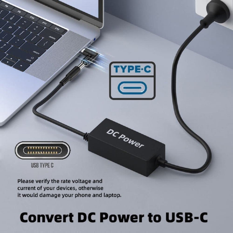 Adaptador multifunción de alimentación CC macho a hembra de 65W a alimentación PD para ordenador portátil, 7.9x0.9mm A, 7.4x0.6mm B, Square Port C, 6.5x1.4mm D, 6.3x3.0mm E, 5.5x2.5mm F, 5.5x2.1mm G, 5.5x1.7mm H, 5.5x1.0mm I, 4.8x1.7mm J, 4.0x1.7mm K  ...