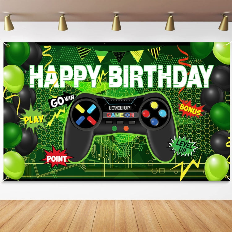 180x110cm consola de juegos tema fondo de cumpleaños decoración de fiesta de cumpleaños Banner, 2023SRB51, 2023SRB53, 2023SRB54