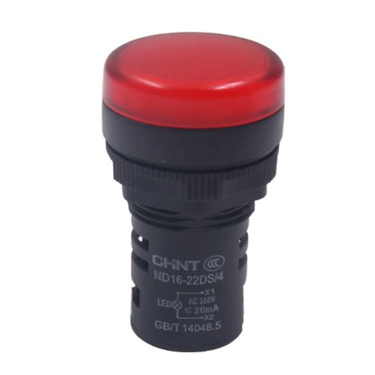 CHINT ND16-22DS Luz de señal LED Luces indicadoras AD de alimentación, 24V (Red), 24V (Green), 24V (Yellow), 220V (Red), 220V (Green), 220V (Yellow)