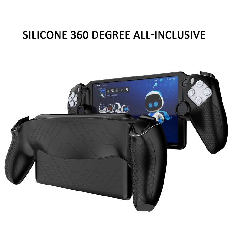Funda protectora de silicona para consola de juegos Sony PS Portal, pulverizador de aceite, funda protectora todo incluido, Silicone