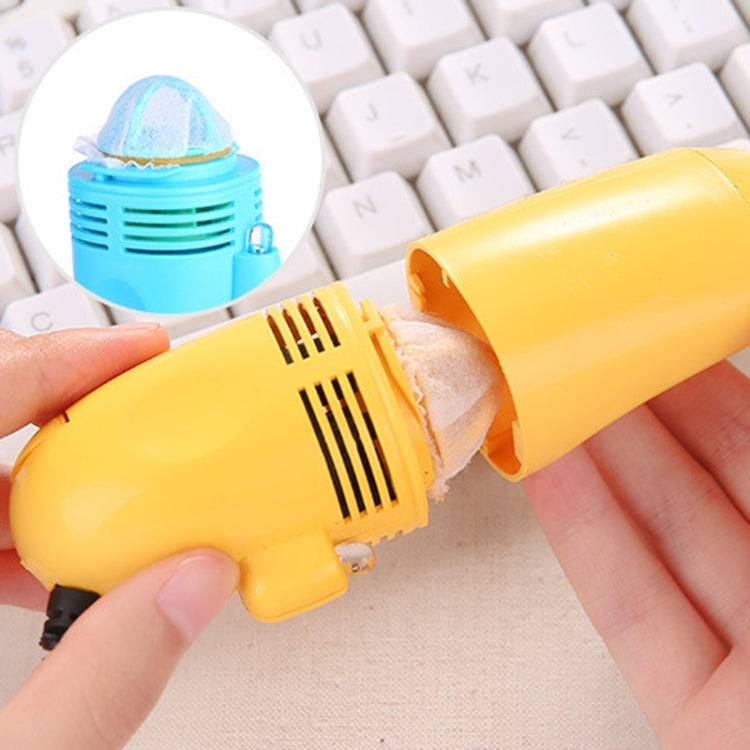 Mini USB cepillo de limpieza de teclado portátil removedor de polvo de computadora