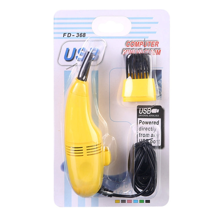 Mini USB cepillo de limpieza de teclado portátil removedor de polvo de computadora