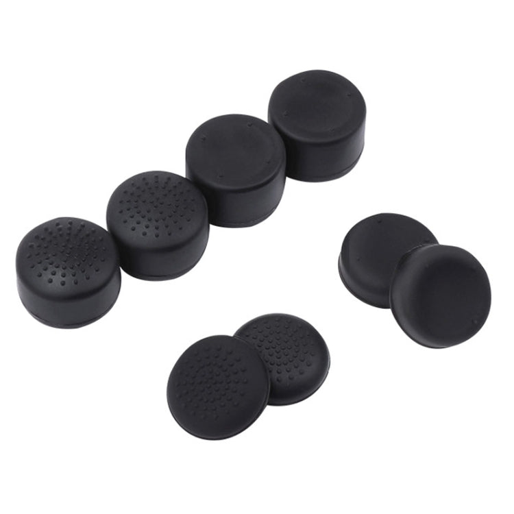 8 unids/set para PS5/PS4 tapa de Joystick de silicona tapa de refuerzo Gamepad funda protectora basculante