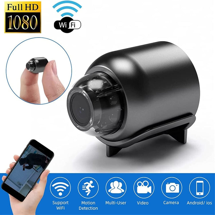 Mini cámara de vigilancia remota 1080P remota WIFI inteligente para el hogar HD de 2 millones de píxeles, X5, X5+32G, X5+64G, X5+128G