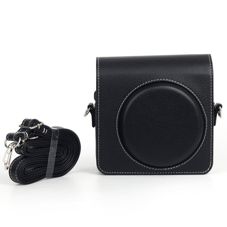 Para Fujifilm instax SQ40 PU Funda de cuero bolsa de almacenamiento para cámara
