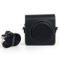 Para Fujifilm instax SQ40 PU Funda de cuero bolsa de almacenamiento para cámara