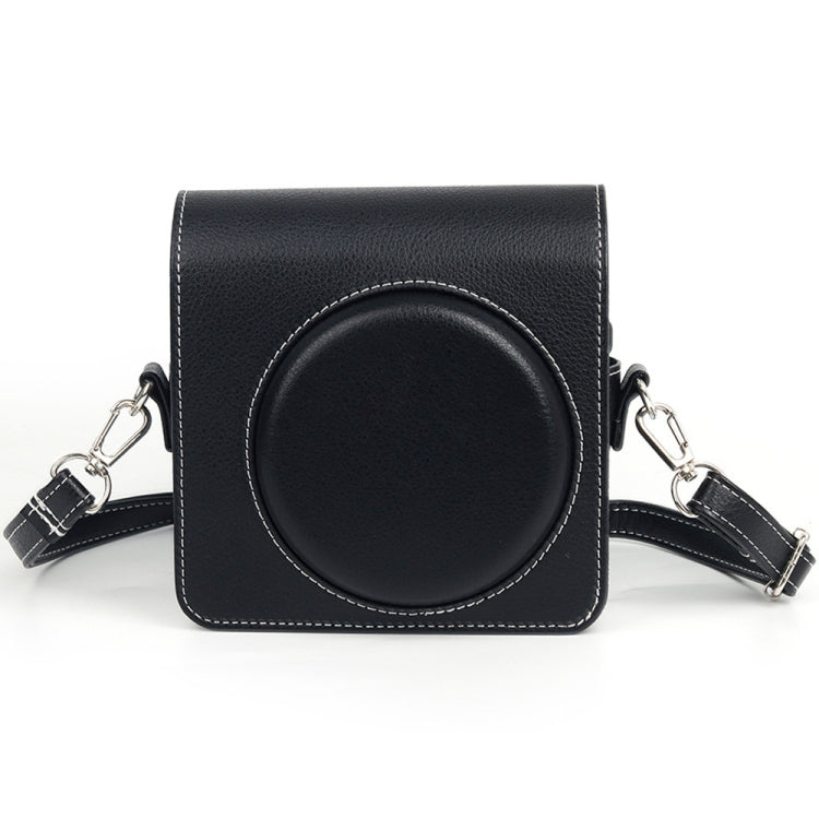 Para Fujifilm instax SQ40 PU Funda de cuero bolsa de almacenamiento para cámara