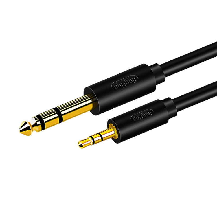 JINGHUA Cable de audio de 3,5 mm a 6,5 mm Amplificador Guitarra Cable de 6,35 mm, 0.5m, 1.5m, 3m, 5m