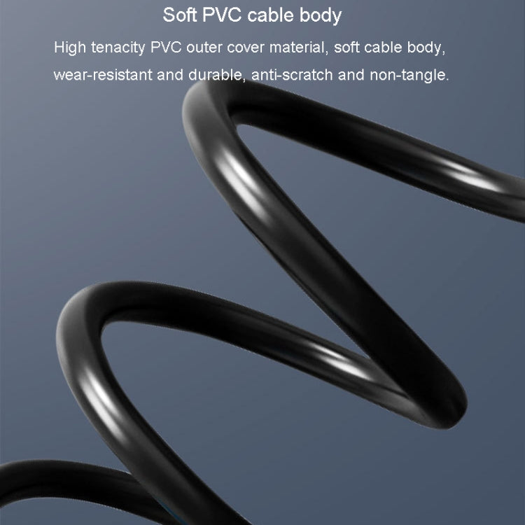 JINGHUA Cable de audio de 3,5 mm a 6,5 mm Amplificador Guitarra Cable de 6,35 mm, 0.5m, 1.5m, 3m, 5m