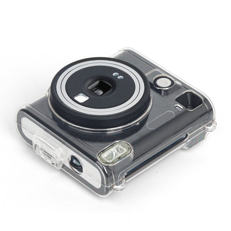 Para instax SQUARE SQ40 Lanyard Camera Funda protectora de cristal transparente, For instax SQUARE SQ40