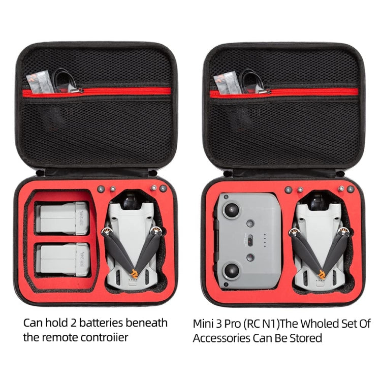 Para DJI Mini 3 / Mini 3 Pro Kit Bag Drone Bolsa de almacenamiento portátil