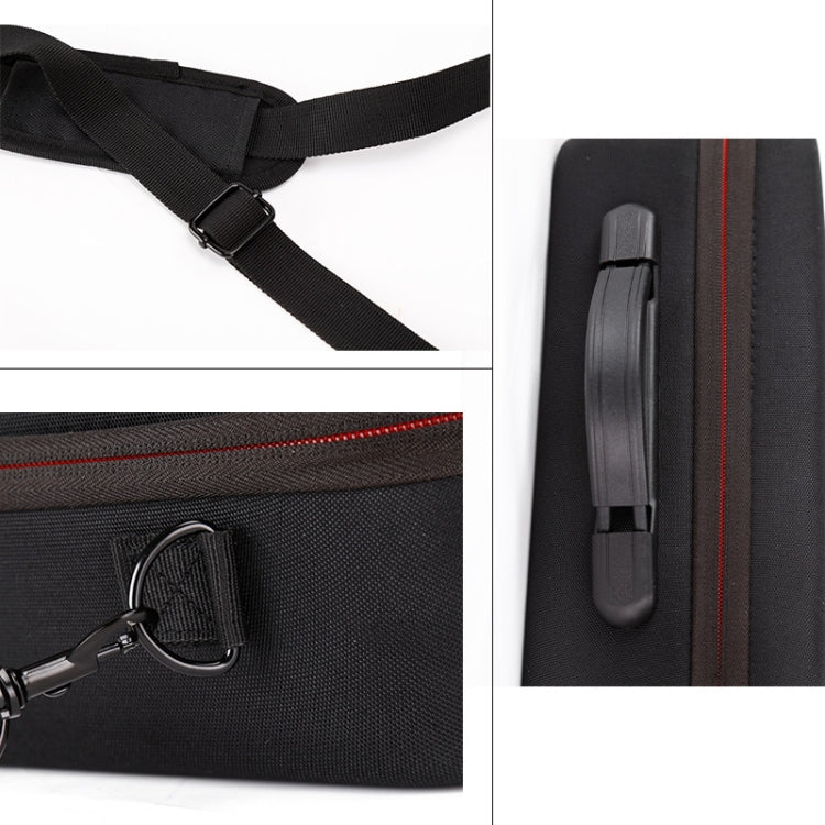 Para DJI Mini 4 Pro / RC2 Bolso de hombro con control remoto Práctico paquete cruzado, PU Leather, Nylon
