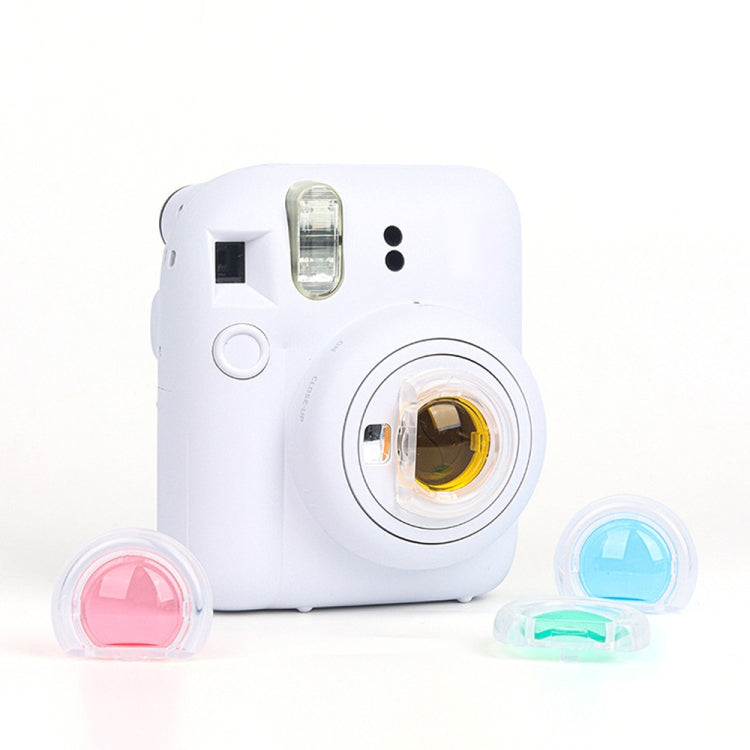 Para Polaroid Mini12 7 en 1, pegatina para álbum de fotos, marco de fotos, bolsa para cámara, Green, White, Blue, Pink, Purple