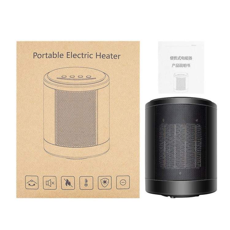 Calentador de cerámica cilíndrico Calentador rápido Mini calentador eléctrico Enchufe de la UE