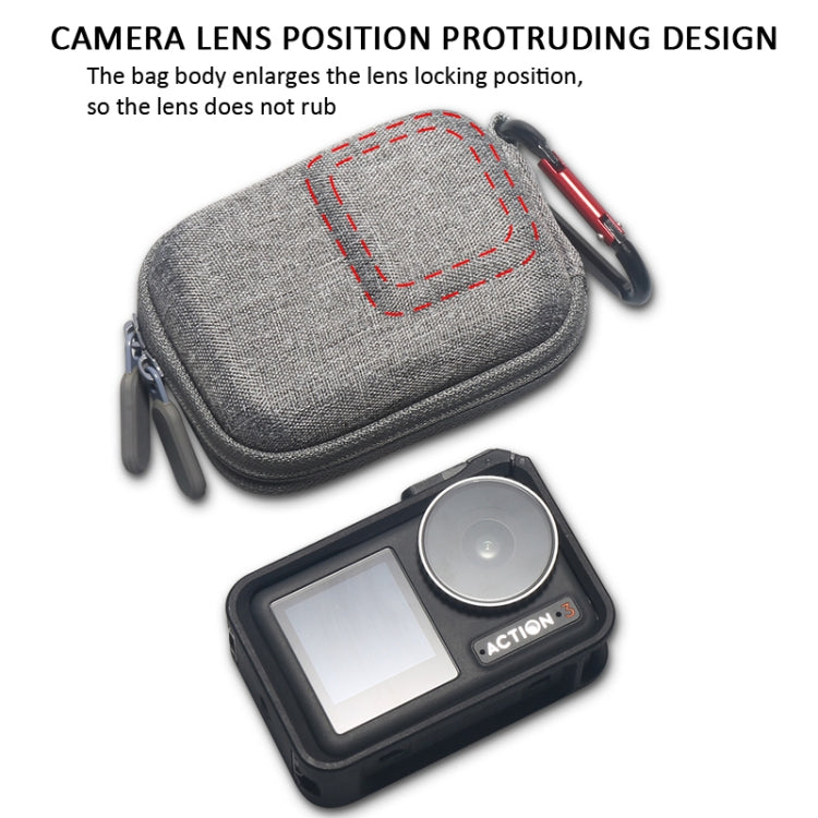 Para Insta360 Ace Pro / Action 4/ Action 3 Bolsa protectora de almacenamiento