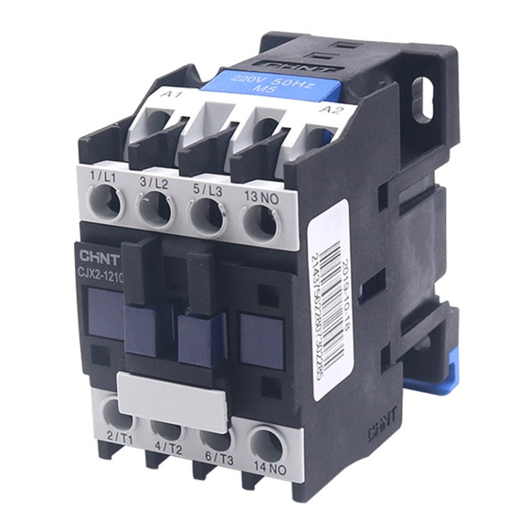 Contactos de aleación de plata de 220 V Contactor de CA monofásico multiusos, CHNT CJX2-0910 9A, CHNT CJX2-0901 9A, CHNT CJX2-1210 12A, CHNT CJX2-1201 12A, CHNT CJX2-1810 18A, CHNT CJX2-1801 18A, CHNT CJX2-2510 25A, CHNT CJX2-2501 25A, CHNT CJX2-3210 3...