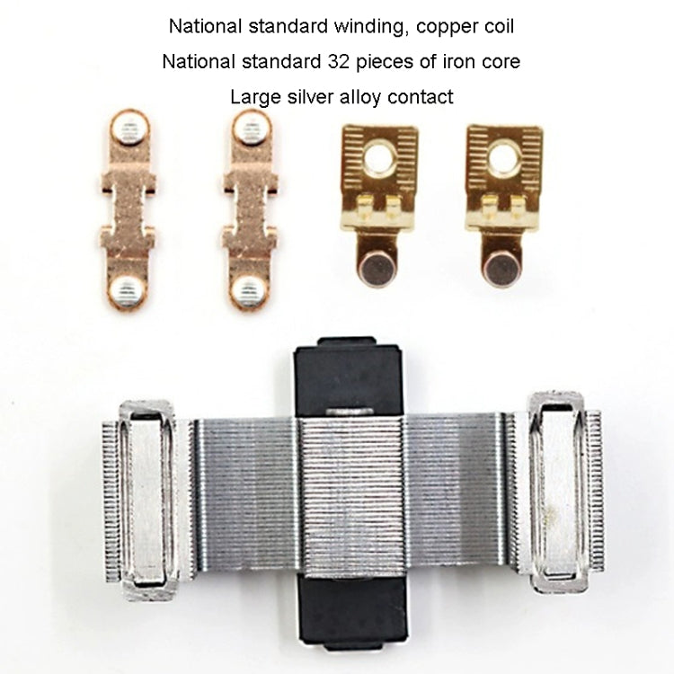 Contactos de aleación de plata de 220 V Contactor de CA monofásico multiusos, CHNT CJX2-0910 9A, CHNT CJX2-0901 9A, CHNT CJX2-1210 12A, CHNT CJX2-1201 12A, CHNT CJX2-1810 18A, CHNT CJX2-1801 18A, CHNT CJX2-2510 25A, CHNT CJX2-2501 25A, CHNT CJX2-3210 3...