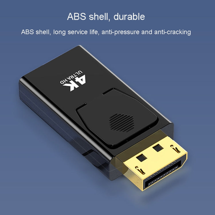 JINGHUA DP macho a HDMI adaptador hembra conector de audio y vídeo, 1080P Universal Version, 4K Universal Version