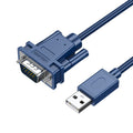 JINGHUA USB a RS232 Cable serie DB9 Pin Puerto COM Convertidor de computadora, 1.2m, 2m, 3m