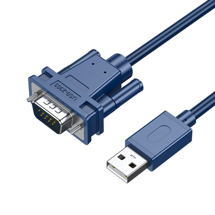 JINGHUA USB a RS232 Cable serie DB9 Pin Puerto COM Convertidor de computadora, 1.2m, 2m, 3m
