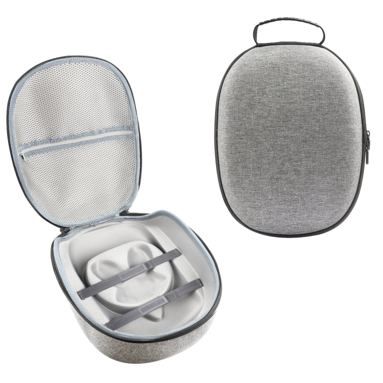Para Meta Quest 3 VR bolsa de almacenamiento EVA estuche rígido bolso, Grey