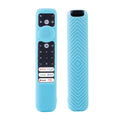 Para TCL RC902V Funda protectora de control remoto FMR1/FAR2/FMR4 Fundas universales de silicona a prueba de golpes, 20.9 x 4.3 x 1.7cm