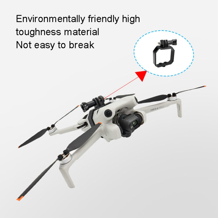 Para DJI Mini 4 PRO / Mini 3 PRO / Mini 3 Soporte de expansión superior 1/4 tornillos para accesorios de trípode, For DJI Mini 4 PRO / Mini 3 PRO / Mini 3