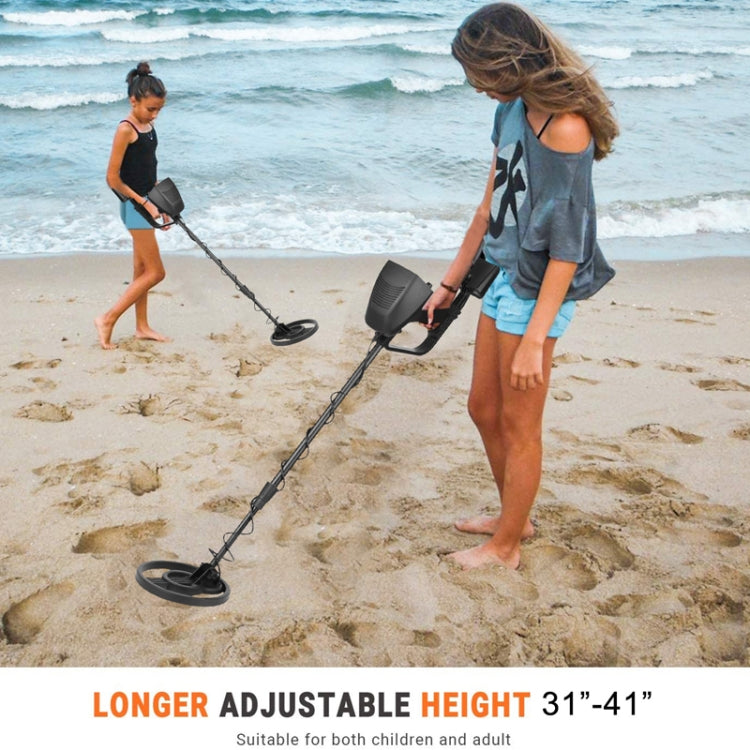 Equipo de detección al aire libre de posicionamiento preciso de detección de metales subterráneos, MD4080 Black, MD4080 Yellow