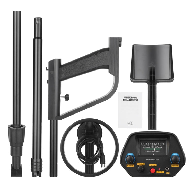 Equipo de detección al aire libre de posicionamiento preciso de detección de metales subterráneos, MD4080 Black, MD4080 Yellow