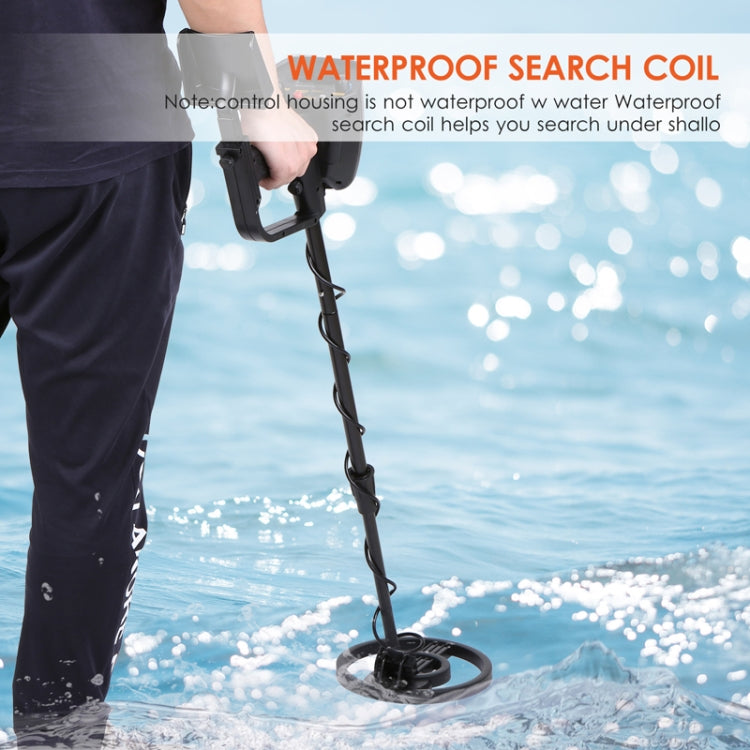 Equipo de detección al aire libre de posicionamiento preciso de detección de metales subterráneos, MD4080 Black, MD4080 Yellow