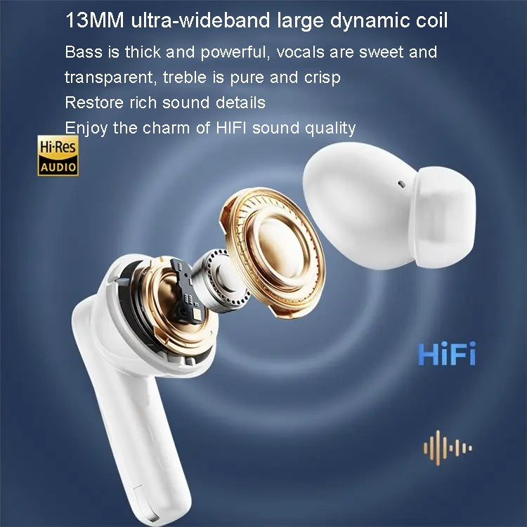REMAX CozyPods W21N Auricular Bluetooth con reducción de ruido dual Auricular inalámbrico con llamada de música