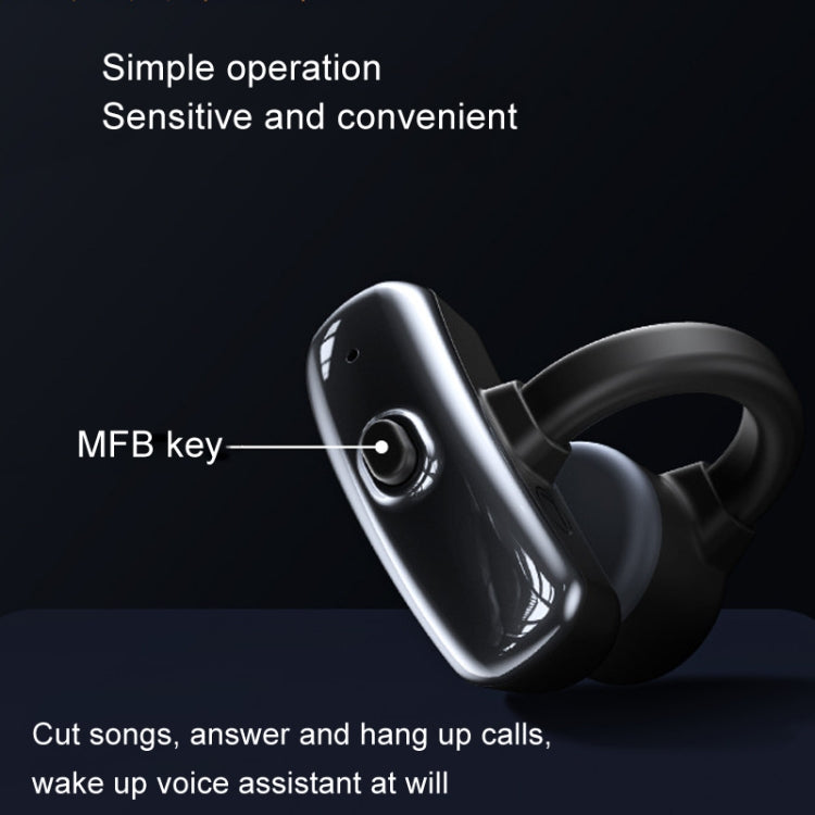 REMAX OpenBuds P2 Auricular Bluetooth de conducción ósea con clip Auriculares inalámbricos para música deportiva, P2