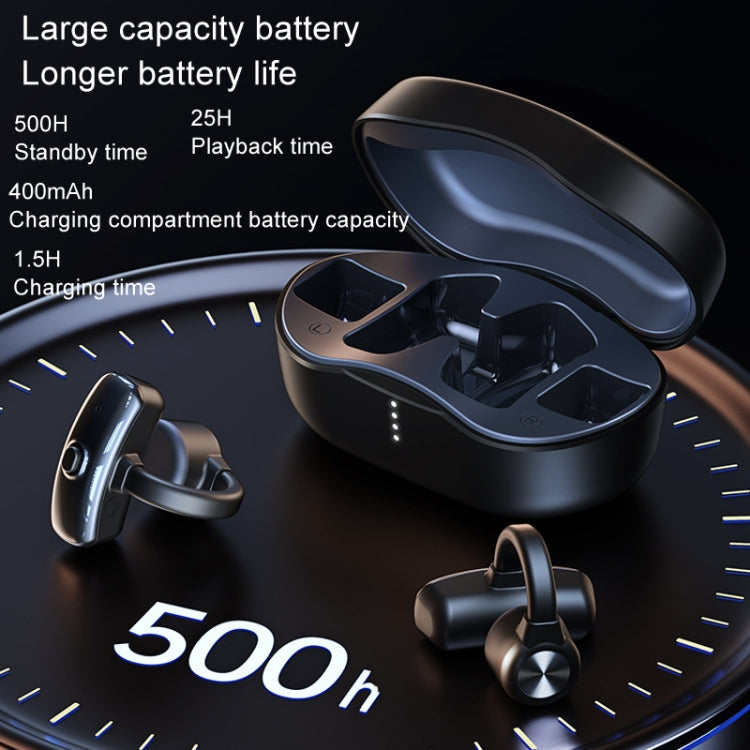 REMAX OpenBuds P2 Auricular Bluetooth de conducción ósea con clip Auriculares inalámbricos para música deportiva, P2