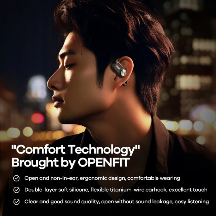 REMAX OpenBuds P3 Auricular Bluetooth inalámbrico OWS de oreja abierta de metal, P3