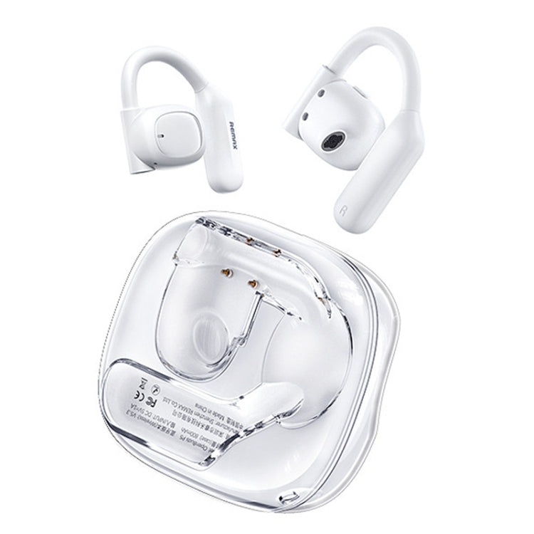 REMAX OpenBuds P5 colorido cristal colgante oreja conducción de aire auricular Bluetooth OWS deportes música auricular inalámbrico, P5