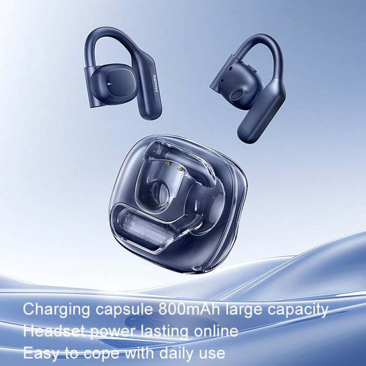 REMAX OpenBuds P5 colorido cristal colgante oreja conducción de aire auricular Bluetooth OWS deportes música auricular inalámbrico, P5