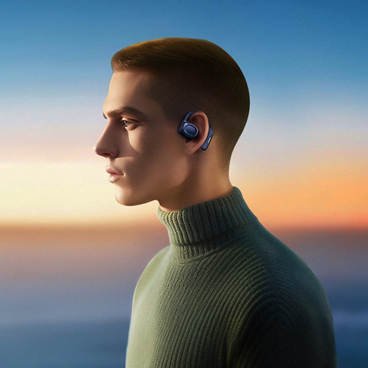 REMAX OpenBuds P5 colorido cristal colgante oreja conducción de aire auricular Bluetooth OWS deportes música auricular inalámbrico, P5