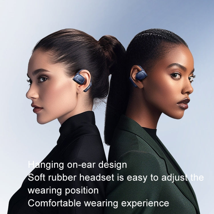 REMAX OpenBuds P5 colorido cristal colgante oreja conducción de aire auricular Bluetooth OWS deportes música auricular inalámbrico, P5