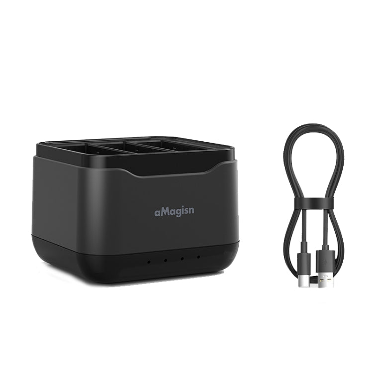 Para Insta360 Ace Pro / Ace aMagisn 3 ranuras cargador de batería concentrador de carga, For Insta360 Ace Pro / Ace