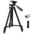 Soporte de aterrizaje retráctil para fotografía con trípode en vivo para cámara DSLR de aluminio portátil, 102cm Tripod+Clip+Bag, 102cm Tripod+Clip+Bag+Controller+Adaptor, 130cm Tripod+Clip+Bag, 130cm Tripod+Clip+Bag+Controller+Adaptor                 ...