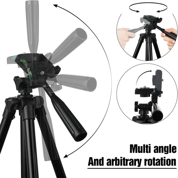 Soporte de aterrizaje retráctil para fotografía con trípode en vivo para cámara DSLR de aluminio portátil, 102cm Tripod+Clip+Bag, 102cm Tripod+Clip+Bag+Controller+Adaptor, 130cm Tripod+Clip+Bag, 130cm Tripod+Clip+Bag+Controller+Adaptor                 ...