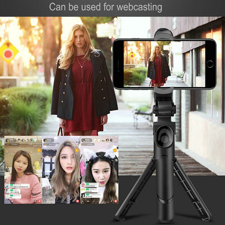 XT09 Live Cell Phone Trípode Selfie Stick Soporte Bluetooth Selfie Stick, XT09