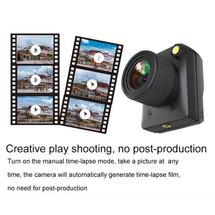 Cámara de lapso de tiempo 4K, ultraligera, visión nocturna a todo color, grabación de seguridad, cámara de lapso de tiempo para sitio de construcción, TL3000