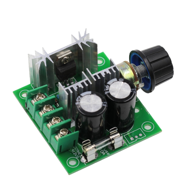 12V-40V 10A DC Controlador de velocidad del motor PWM Interruptor de velocidad continuo, 12V-40V 10A Without Stand, 12V-40V 10A With Stand
