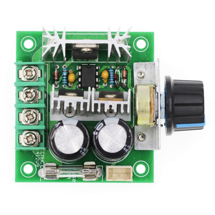 12V-40V 10A DC Controlador de velocidad del motor PWM Interruptor de velocidad continuo, 12V-40V 10A Without Stand, 12V-40V 10A With Stand