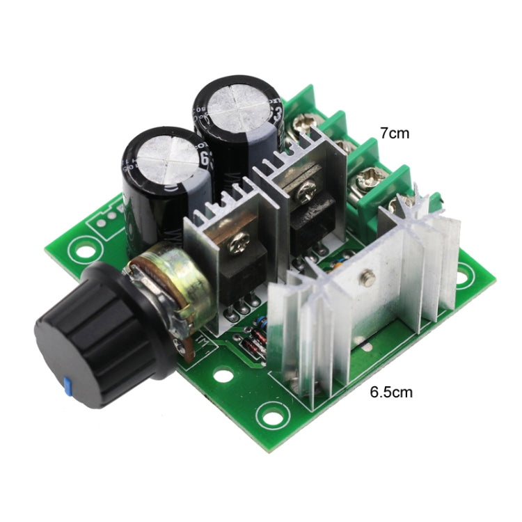 12V-40V 10A DC Controlador de velocidad del motor PWM Interruptor de velocidad continuo, 12V-40V 10A Without Stand, 12V-40V 10A With Stand
