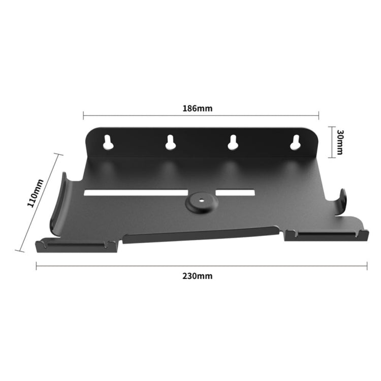 Para PS5 Slim estante de almacenamiento montado en la pared mango de host accesorios de suspensión de almacenamiento