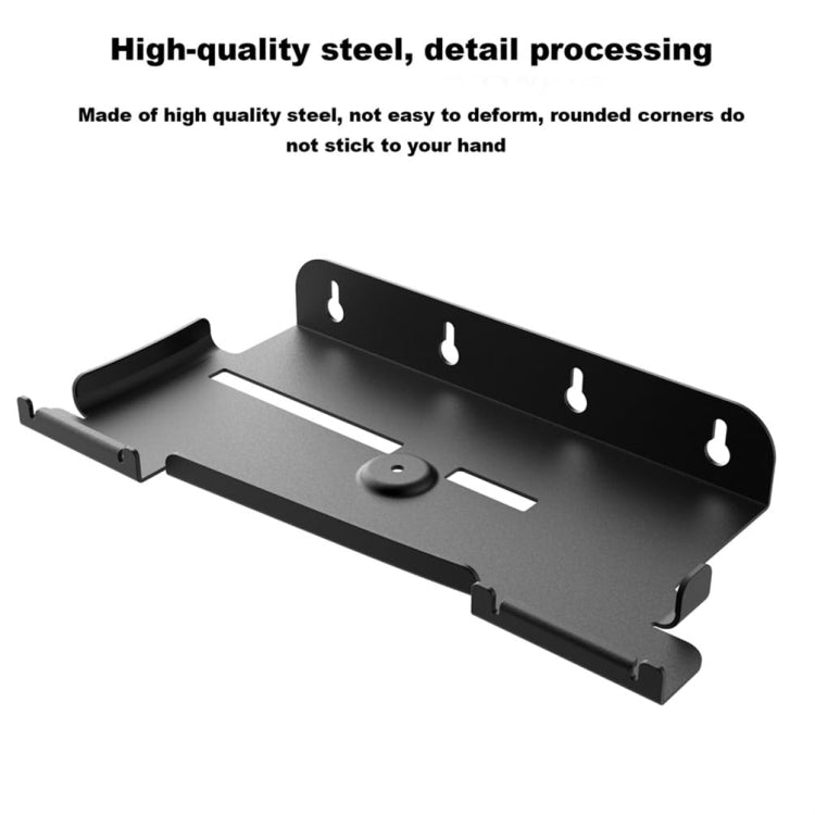 Para PS5 Slim estante de almacenamiento montado en la pared mango de host accesorios de suspensión de almacenamiento