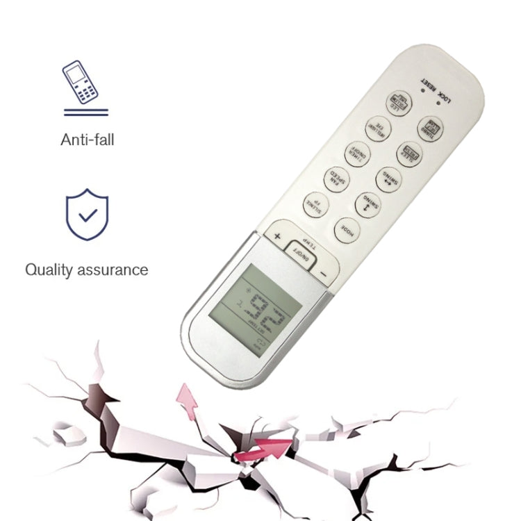Para piezas de repuesto de Control remoto de aire acondicionado Midea RG36F / BGEF, RG36F / BGEF
