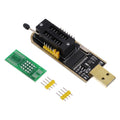 Módulo programador Placa base USB Enrutamiento Cristales líquidos Desmontaje Herramienta de prueba SOP8 gratuita, CH341A, Test Clip With 1 Board+CH341A, Test Clip With 2 Board+CH341A